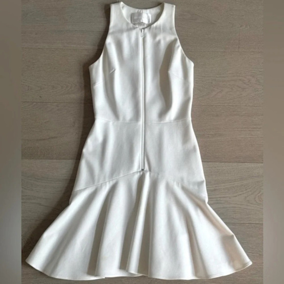 Cushnie Et Ochs RUNWAY white/cream mini dress size 6 - Picture 1 of 12